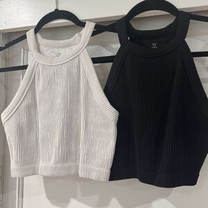 Aerie bundle seamless superchill high neck bra tops